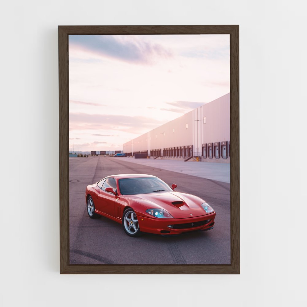 Poster Ferrari 550 Maranello (vue 5)